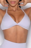 Bombshell Sportswear Kini Bra In Purple