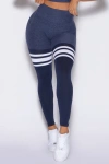 Bombshell Sportswear Perform Thigh High In Blue
