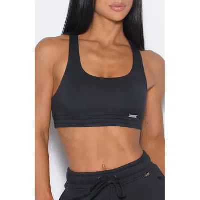 Bombshell Sportswear Sweat Lounge Bra In Black