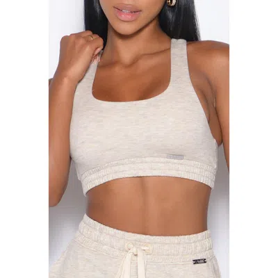 Bombshell Sportswear Sweat Lounge Bra In Brown