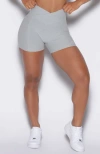 Bombshell Sportswear Tiny Waist Shorts In Gray