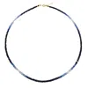 Bombyx House Women's Gold / Blue Birthstone September Blue Sapphire Ombre Necklace In Blue