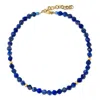 Bombyx House Women's Gold / Blue / Purple Beaded Lapis Lazuli Princess Necklace In Blue
