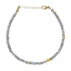 Bombyx House Women's Gold / Grey Labradorite Bracelet Gold In Multi