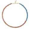 Bombyx House Women's Gold / Pink Sunstone Elara Necklace In Multi