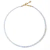 Bombyx House Women's Gold / White Ethiopian Opal Necklace In Multi