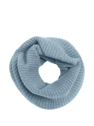 Bompard Andréa Ribbed-knit Cashmere Snood In Yellow