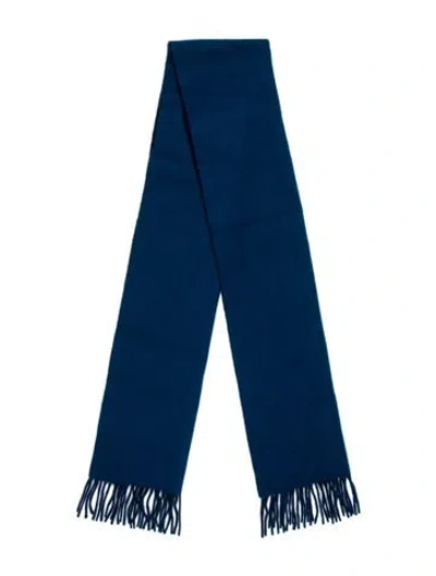 Pre-owned Bompard Cashmere Scarf In Blue