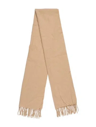 Pre-owned Bompard Cashmere Scarf In Neutrals