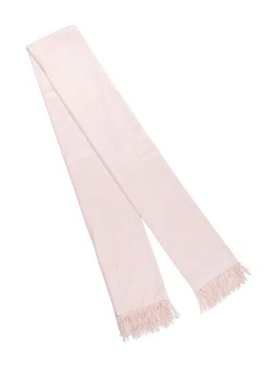 Pre-owned Bompard Cashmere Scarf In Pink