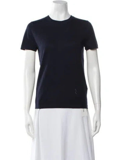 Pre-owned Bompard Crew Neck Short Sleeve T-shirt W/ Tags In Blue
