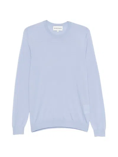 Bompard Crew-neck Sweater In Blue