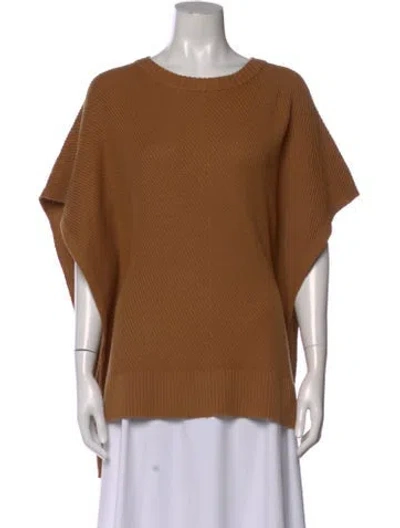 Pre-owned Bompard Crew Neck Sweater In Brown
