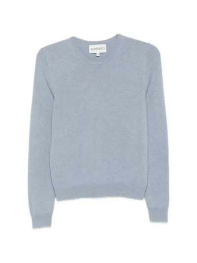 Bompard Crew-neck Cashmere Sweater In Gray