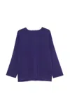 Bompard 크루넥 스웨터 In Purple