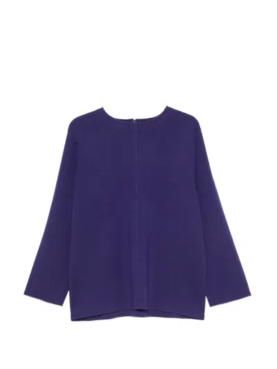 Bompard 크루넥 스웨터 In Purple