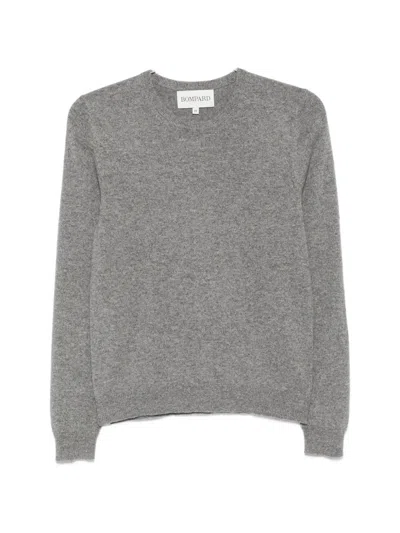 Bompard Crew-neck Sweater In Gray