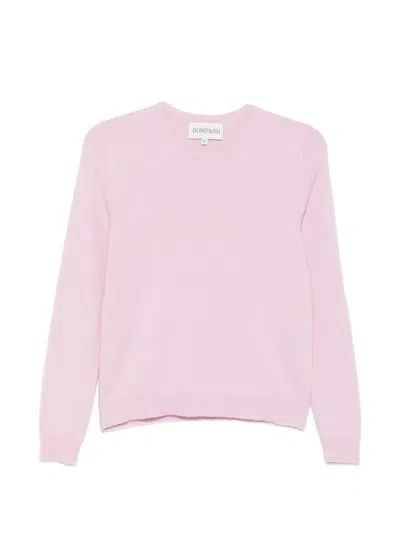 Bompard Crew-neck Sweater In Pink