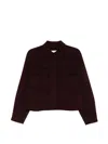 Bompard Double-sided Flap-pocket Jacket In Red