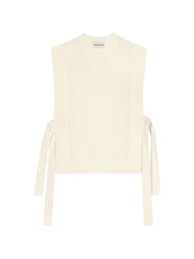 Bompard Oberteil Aus Pointelle-strick In Neutral