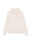 Bompard Kangaroo-pocket Hoodie In Neutral
