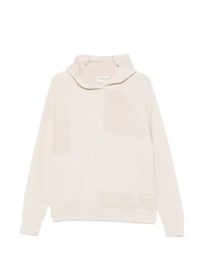 Bompard Kangaroo-pocket Hoodie In Neutral