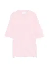 Bompard Loose Round-neck T-shirt In Pattern