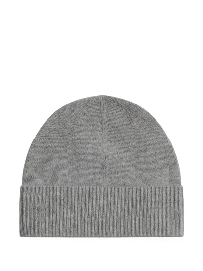 Bompard Origines Cashmere Beanie Hat In Gray