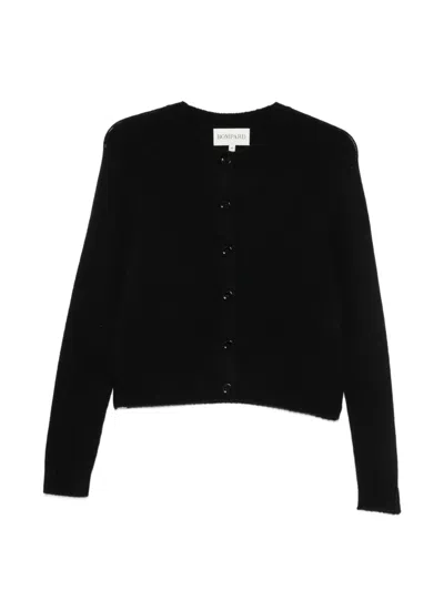 Bompard Raglan-sleeve Cardigan In Animal Print