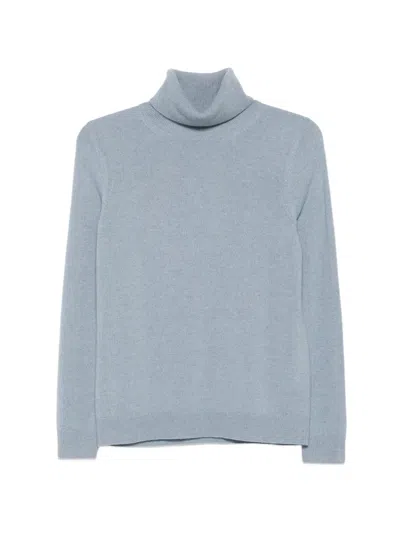 Bompard Rollkragenpullover Aus Kaschmir In Blue