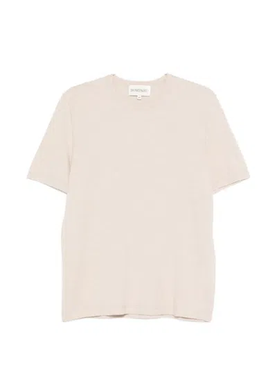 Bompard Round-neck Short-sleeve T-shirt In Neutral