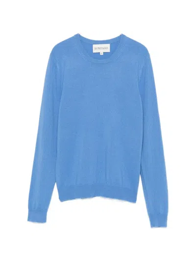Bompard Round-neck Sweater In Blue