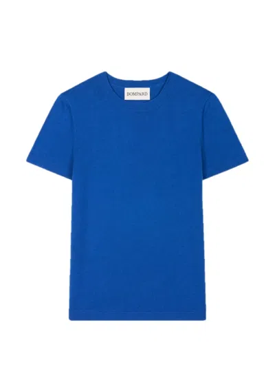 Bompard Round-neck T-shirt In Blue
