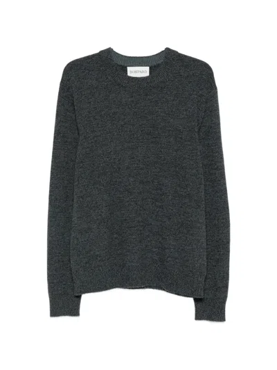 Bompard Round-neck Sweater In Gray