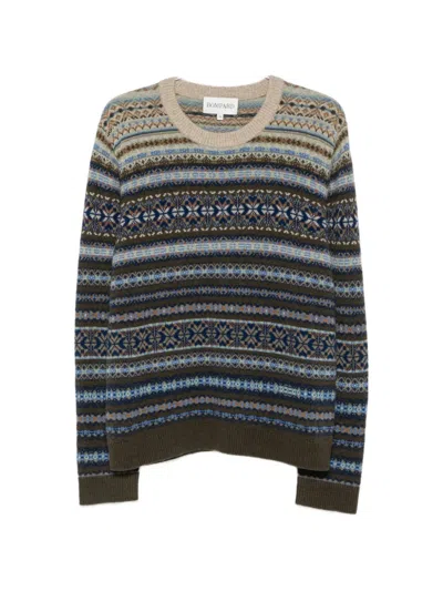 Bompard Round-neck Sweater In Multi