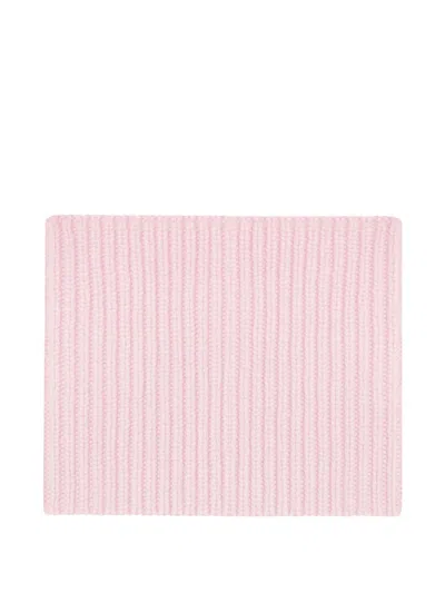 Bompard Sam Ribbed Cashmere Snood In Pink