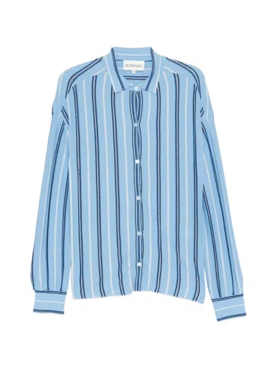 Bompard Striped Shirt In Multi