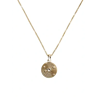 Bon Bon Fistral Gold Coin Pendent