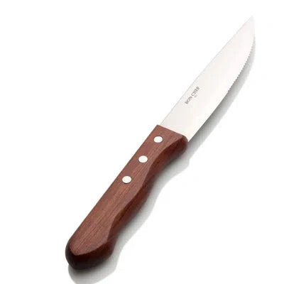 Bon Chef 12 Piece Steak Knife Set In Brown