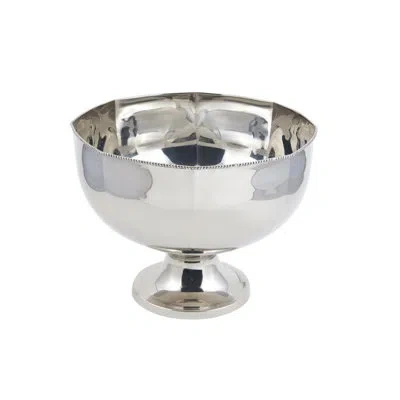 Bon Chef 384 Fl Oz. Serving Bowl In Silver