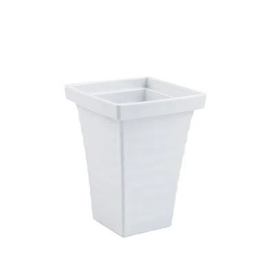 Bon Chef Americana Square Melamine 64 Oz. Dessert Bowl In White