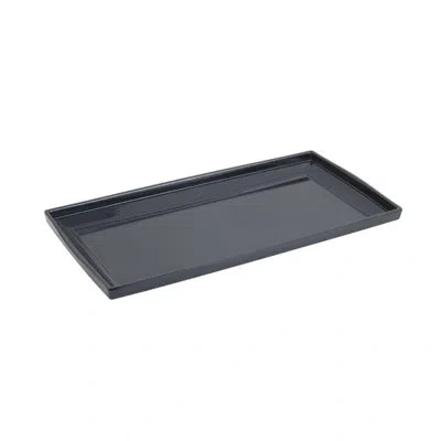 Bon Chef Americana Square Melamine Serving Bowl In Black