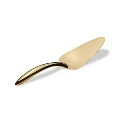 Bon Chef Cake Server In Gold