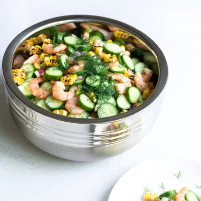 Bon Chef Cold Wave 54.4 Oz. 3 Wall Miracle Bowl In Stainless Steel
