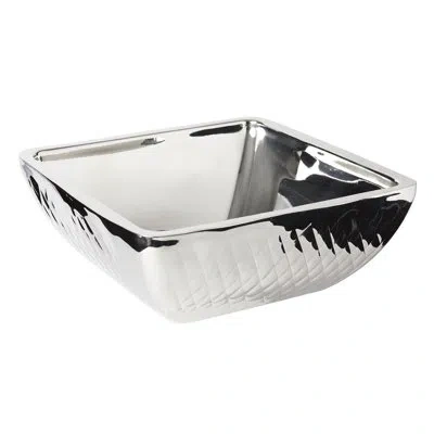 Bon Chef Cold Wave Miracle Serving Bowl In Stainless Steel