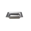 Bon Chef Cold Wave Platter In Silver