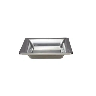 Bon Chef Cold Wave Platter In Silver