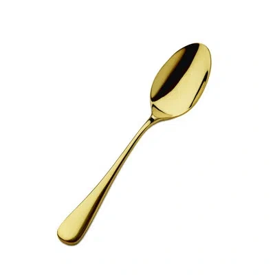 Bon Chef Como 18/10 Stainless Steel Dinner Spoon In Gold