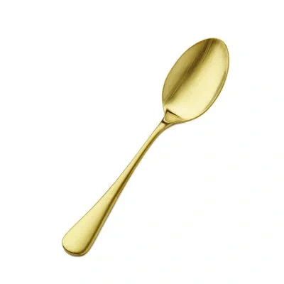 Bon Chef Como 18/10 Stainless Steel Dinner Spoon In Gold Matte