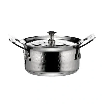 Bon Chef Cucina 0.34-qt. Soup Pot With Lid In Hammered